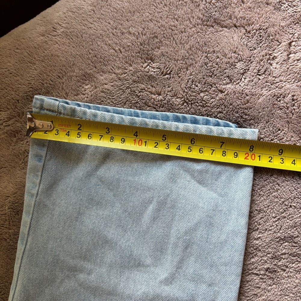 Rewash Antique Vintage Low Rise Baggy Jeans Light Wash Size 9/29 NWT - Picture 7 of 8